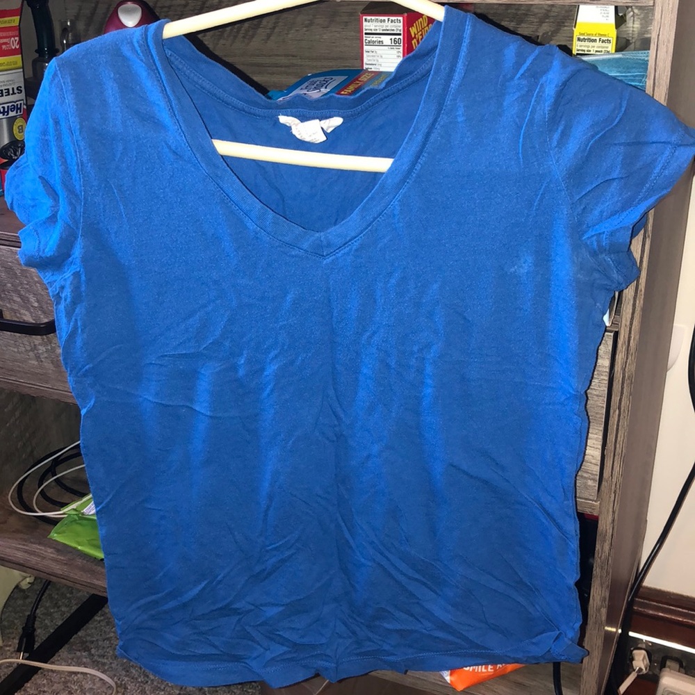 Plain Blue Shirt